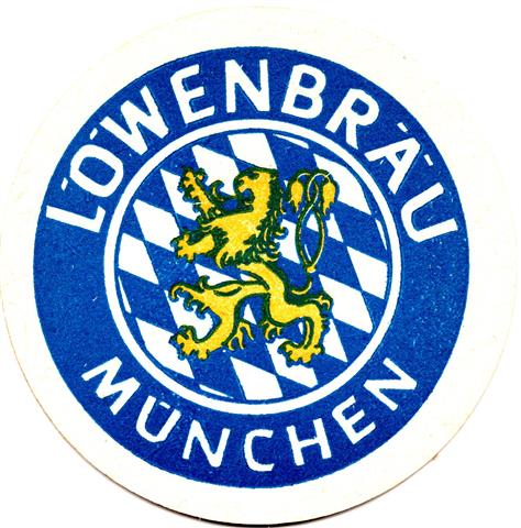 münchen m-by löwen löwe orange 3a (rund215-blaugelb) 
